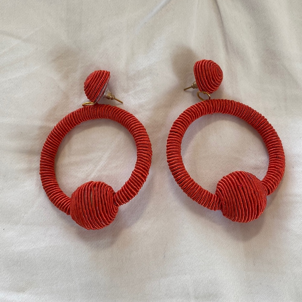 RDR style red  Le bonbons earrings